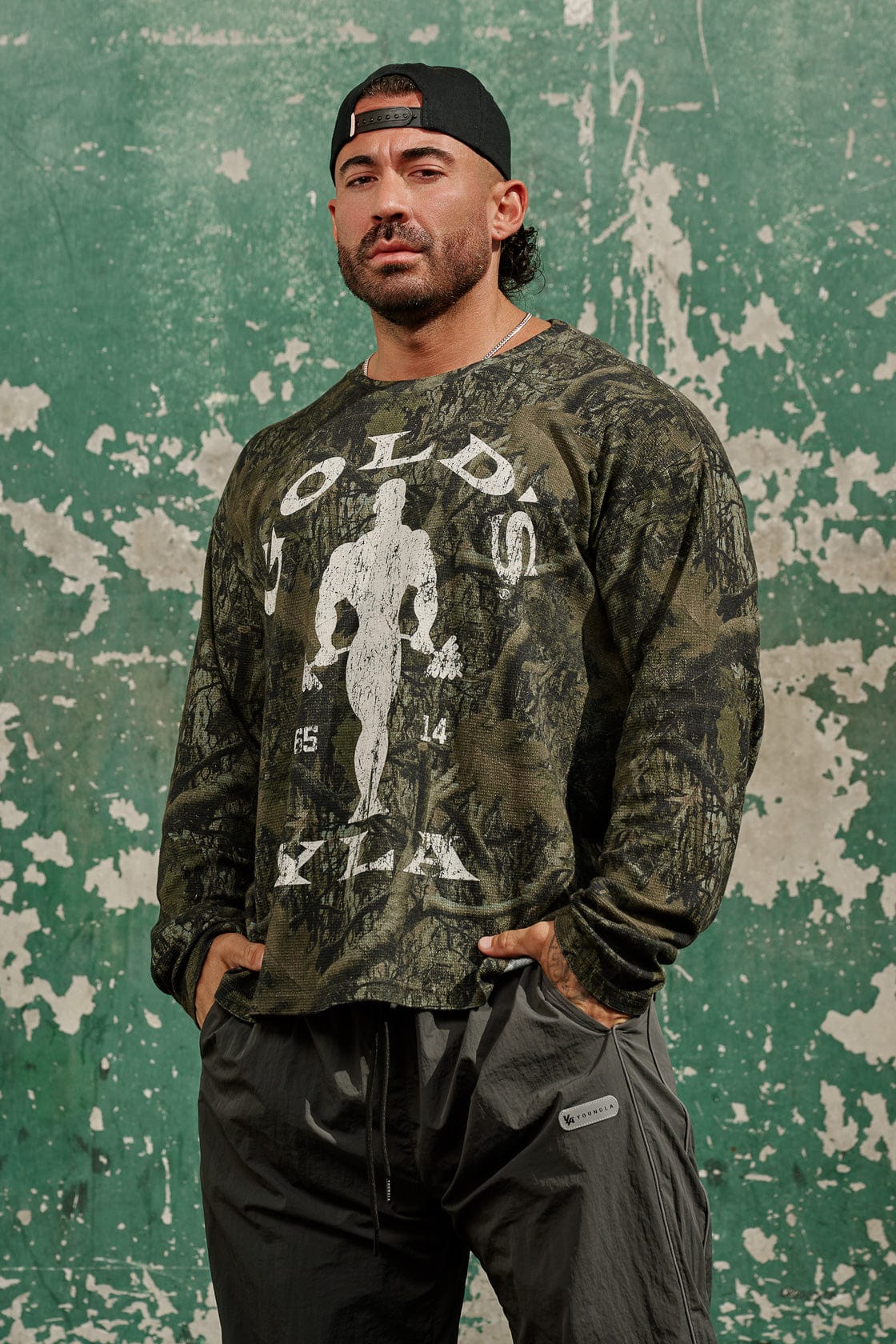 8047 - Gold's Gym Thermal Longsleeves