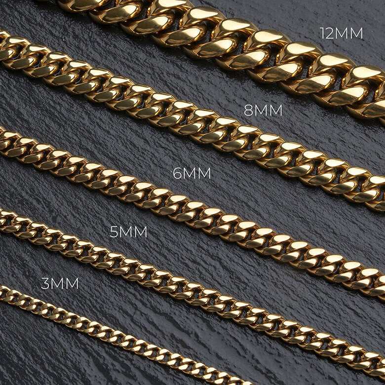 GLD PROMO Miami Cuban in Yellow Gold- 6mm