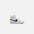 Nike Grade School Blazer Mid `77 - White / Black / Barely Volt