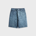 Daily Paper Snake Laser Denim Short - Blue