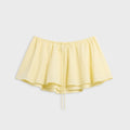 GUIZIO Leila Mini Skirt - Honey Butter Yellow