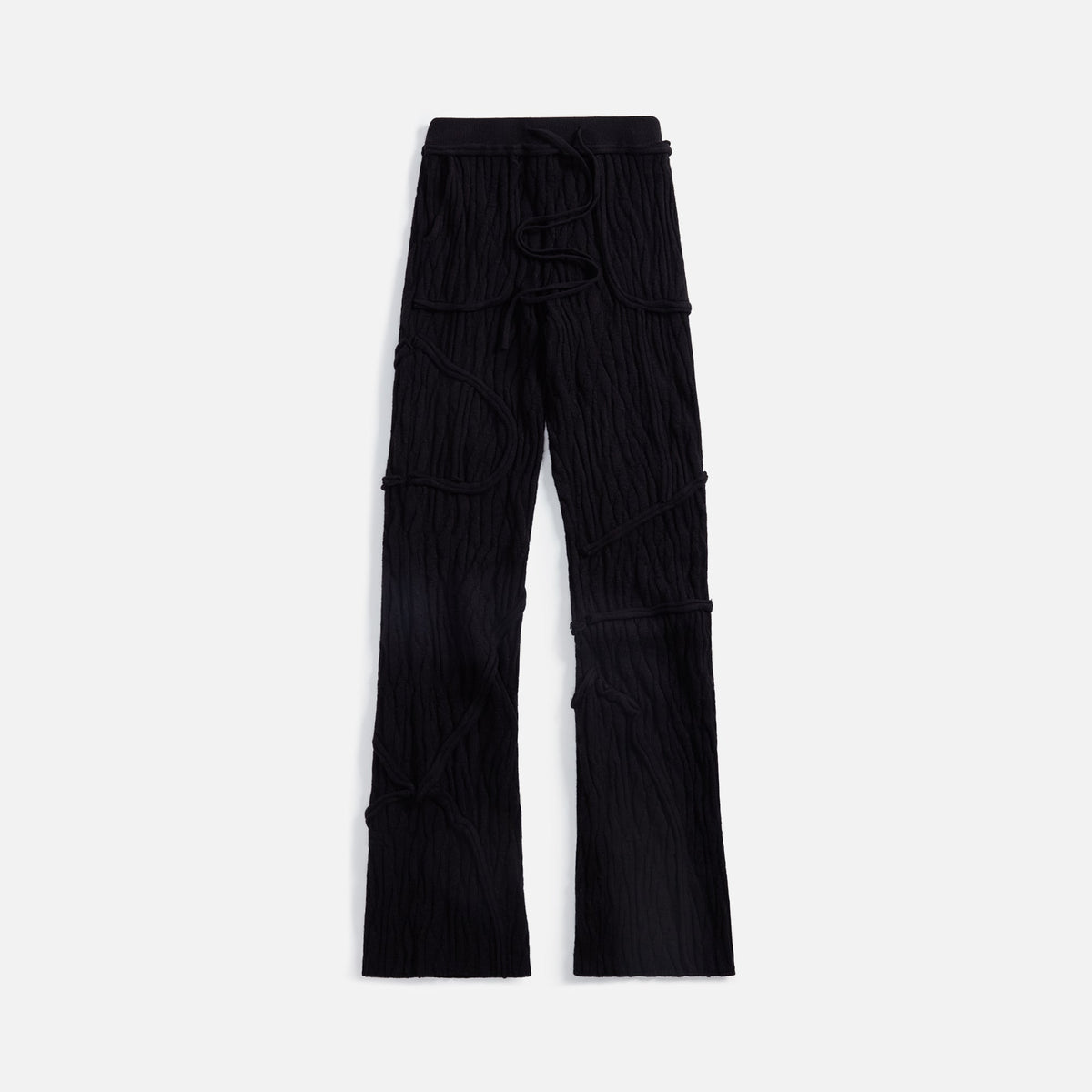 GUIZIO Open Seam Knit Pant - Shadow
