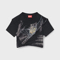Diesel Rucked Up Double Layer Jersey Tee - Black