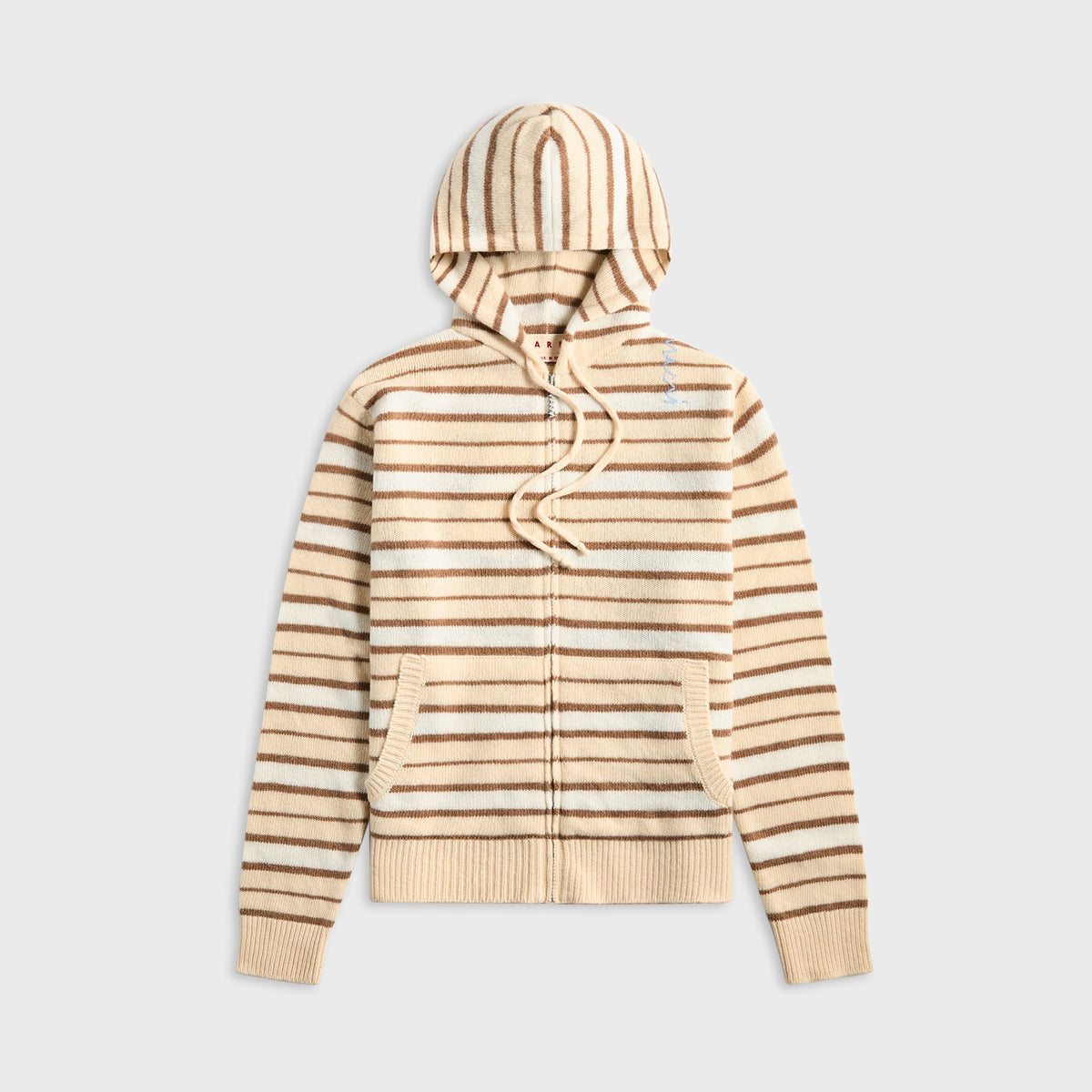 Marni Iconic Stripe Cashmere Blend Cardigan - Ivory