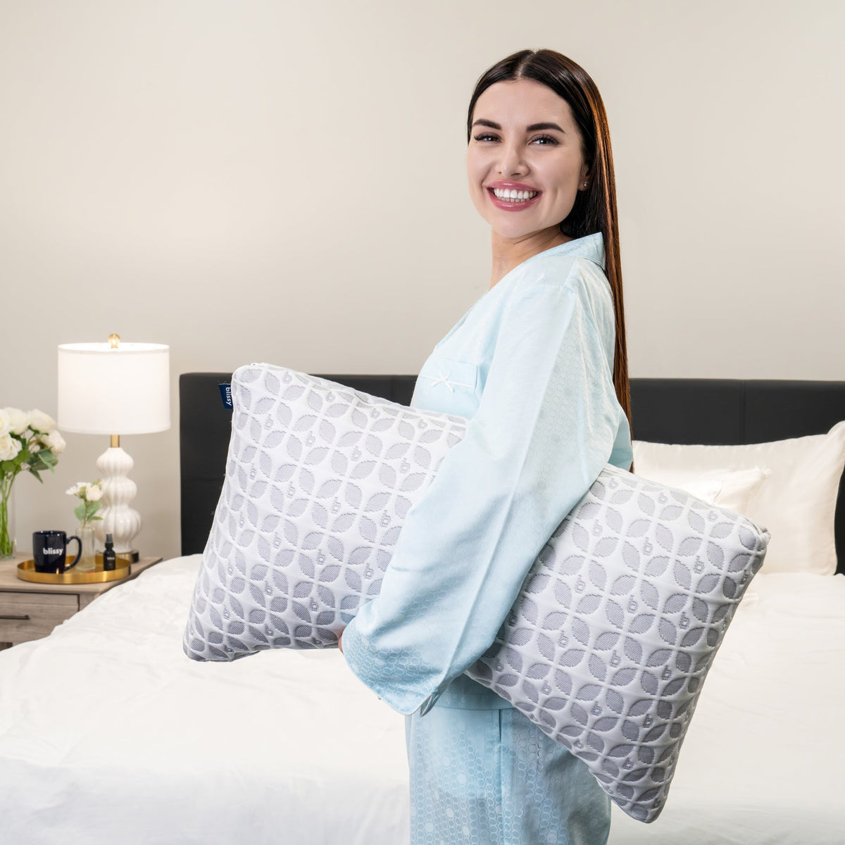 Signature Adjustable Pillow - Crescent - Queen