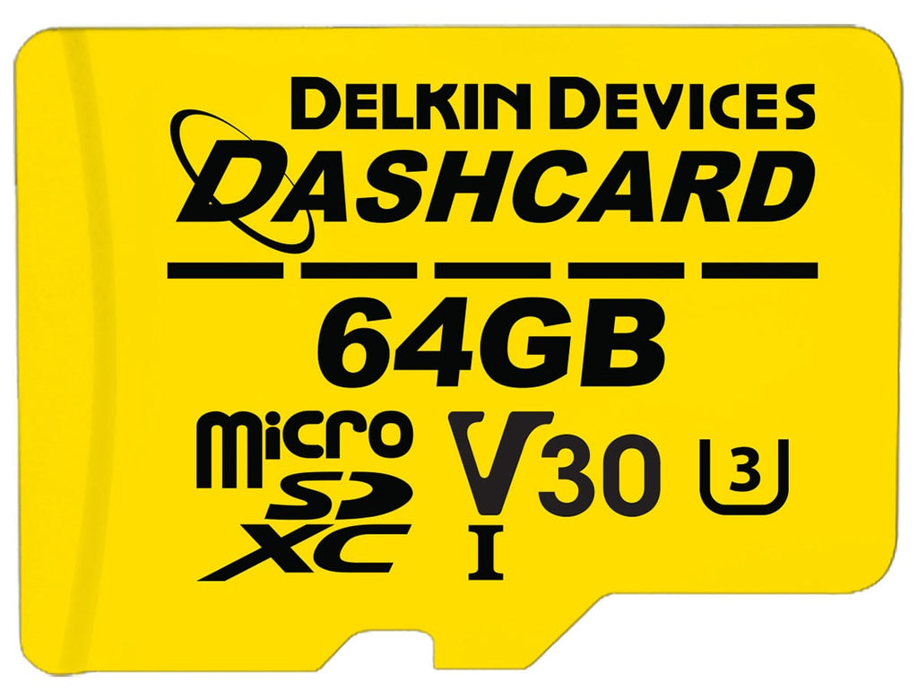 Delkin Devices DASHCARD 64GB microSD Memory Card For Dash Cameras - DMSDDSH64 - image 1