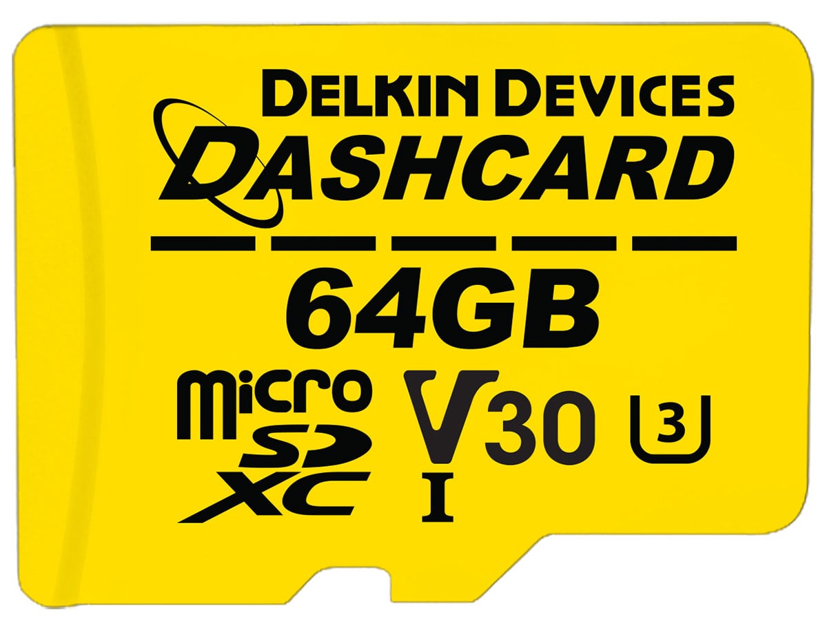 Delkin Devices DASHCARD 64GB microSD Memory Card For Dash Cameras - DMSDDSH64 - image 1