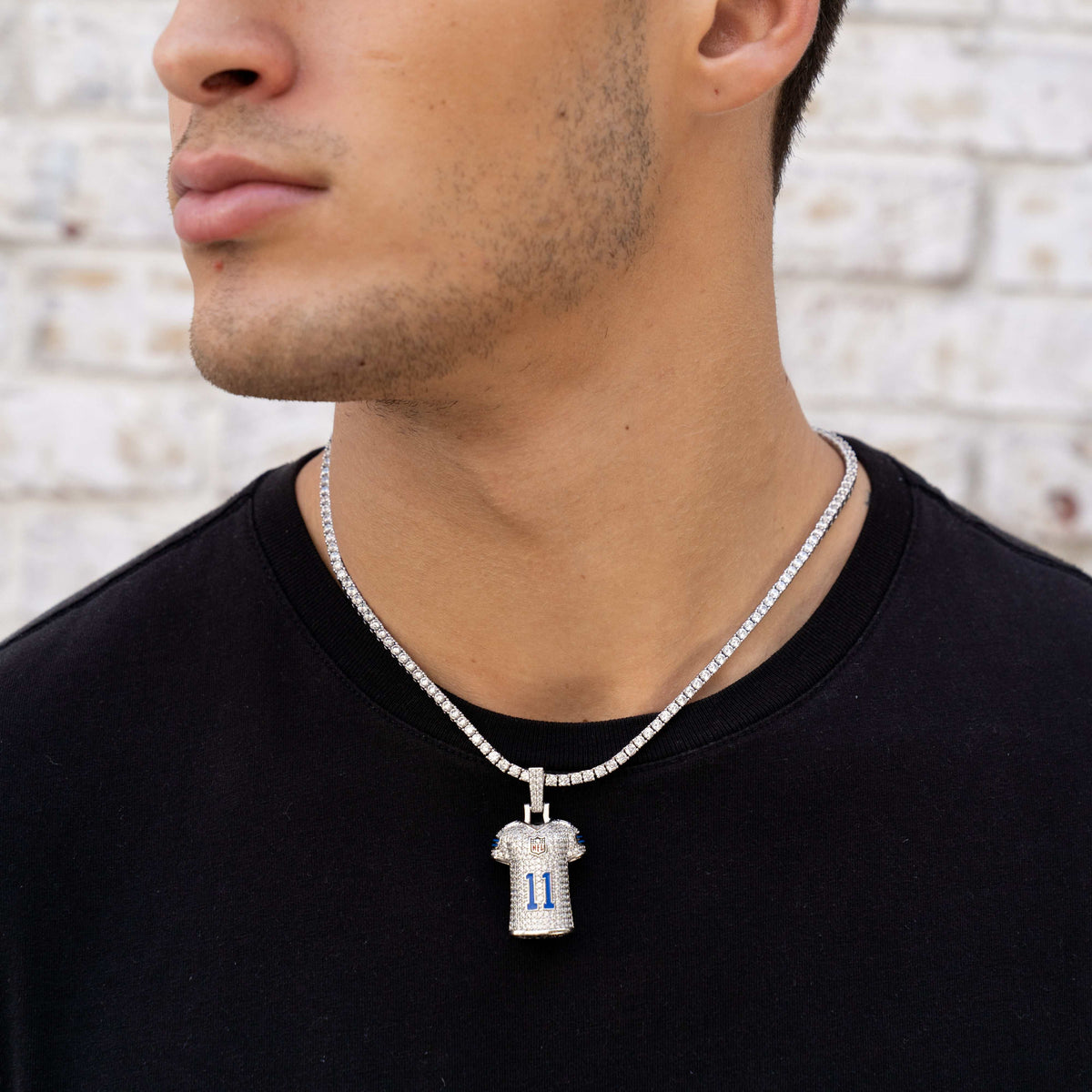 GLD PROMO Dallas Cowboys Micah Parsons Jersey Pendant