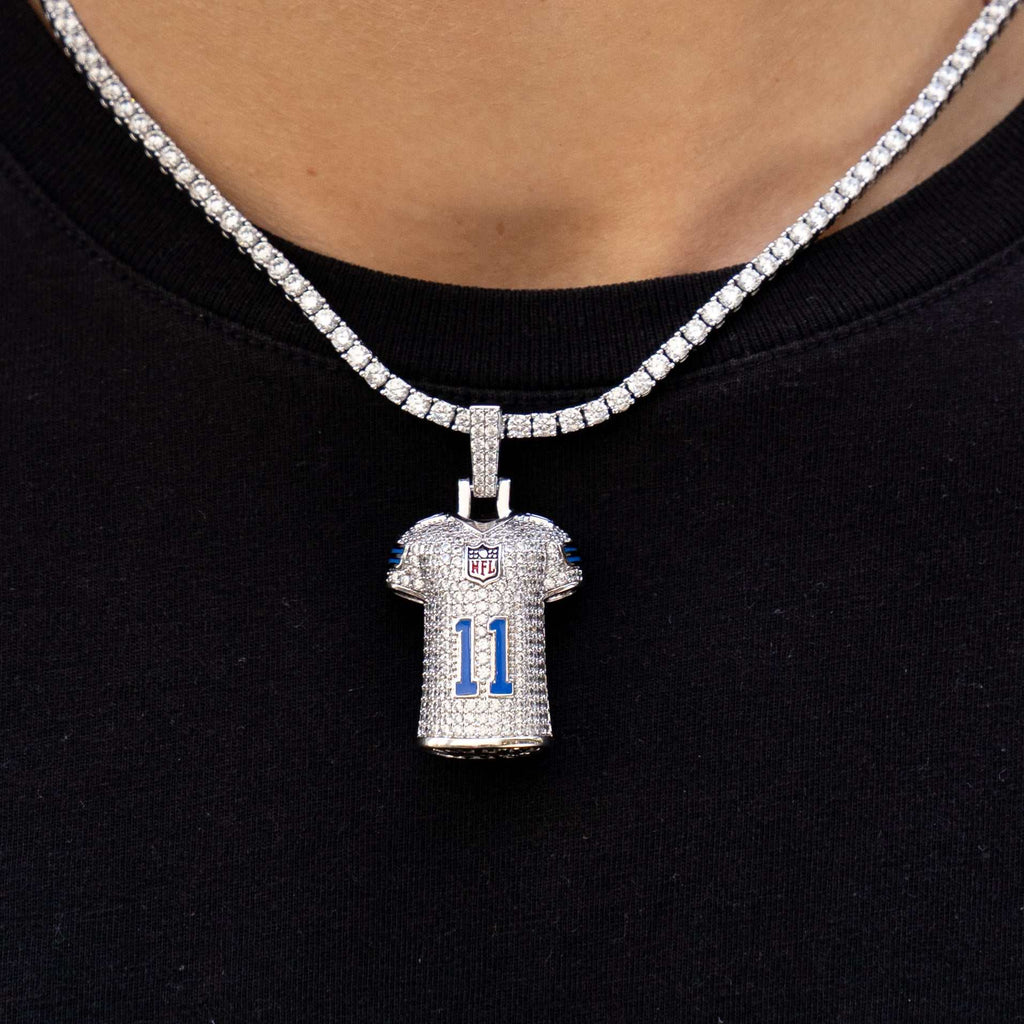 GLD PROMO Dallas Cowboys Micah Parsons Jersey Pendant