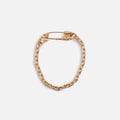 Emanuele Bicocchi Crest Safety Pin Bracelet - Gold