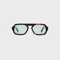 Elisa Johnson Jane Mini Sunglasses - Brown Tortoise / Mint Green Lens