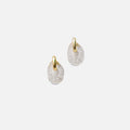 Eliou Bonnie Earrings - Clear / Gold