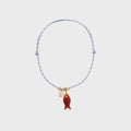 Eliou Snapper Necklace - Blue