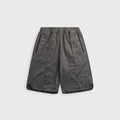 Engineered Garments Lurex Knit Jersey BB Short - Black / Silver