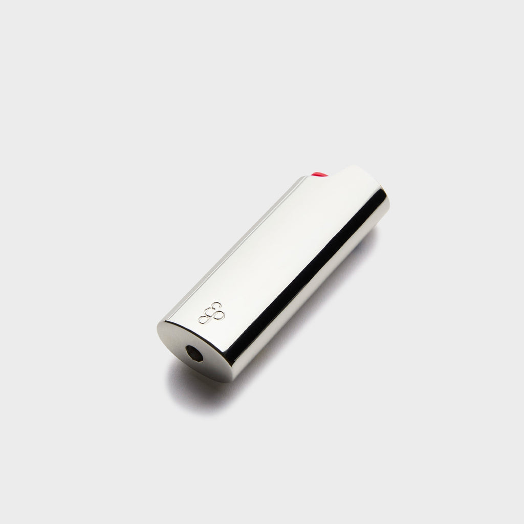 Edie Parker Little Gems Lighter Case - Blue / Silver