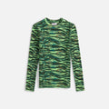 ERL Printed Thermal Shirt - Green Rave Camo