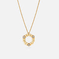 VL Cepher Estoile Large Pendant - Yellow Gold