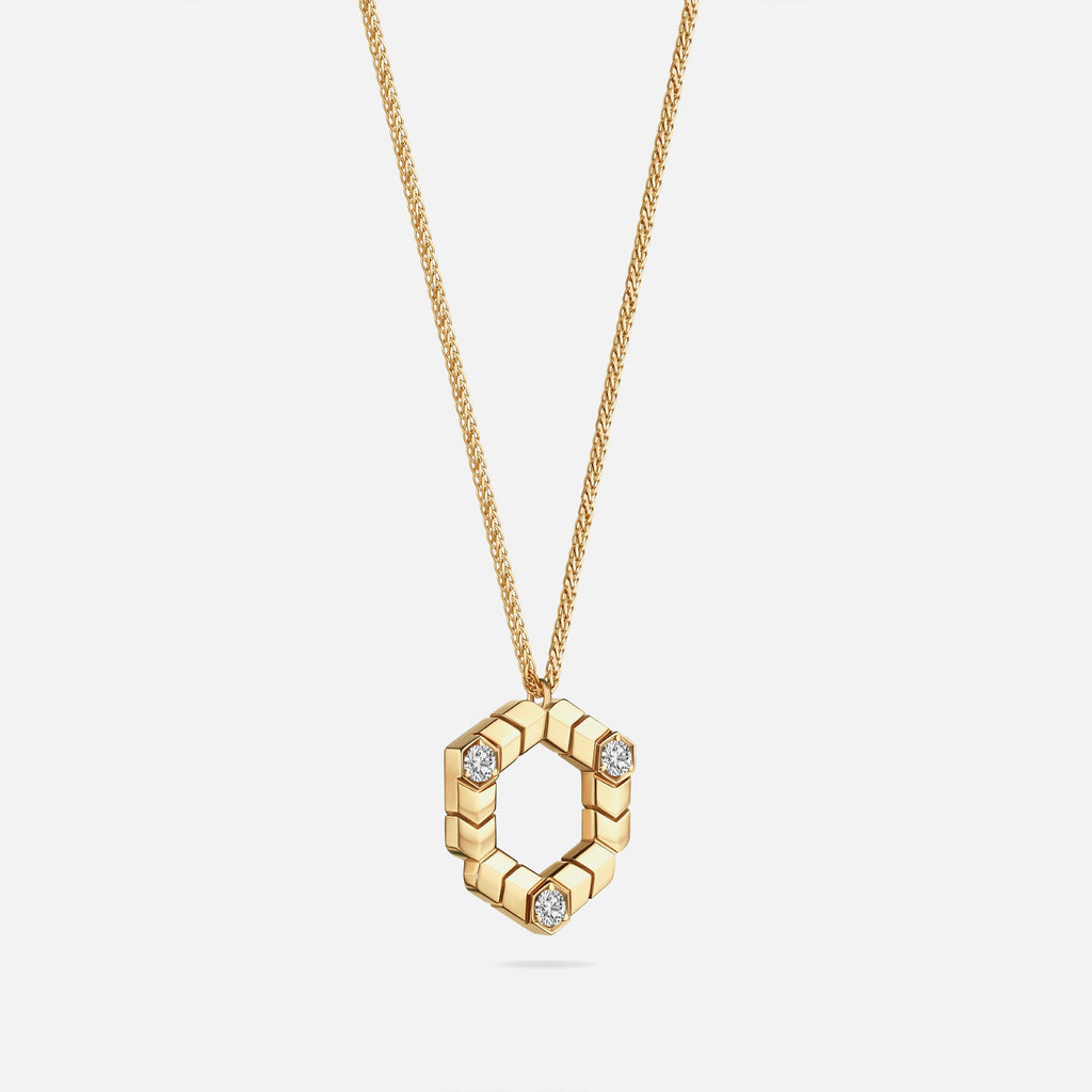 VL Cepher Estoile Large Pendant - Yellow Gold