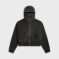 Entire Studios Full Zip - Washed Black