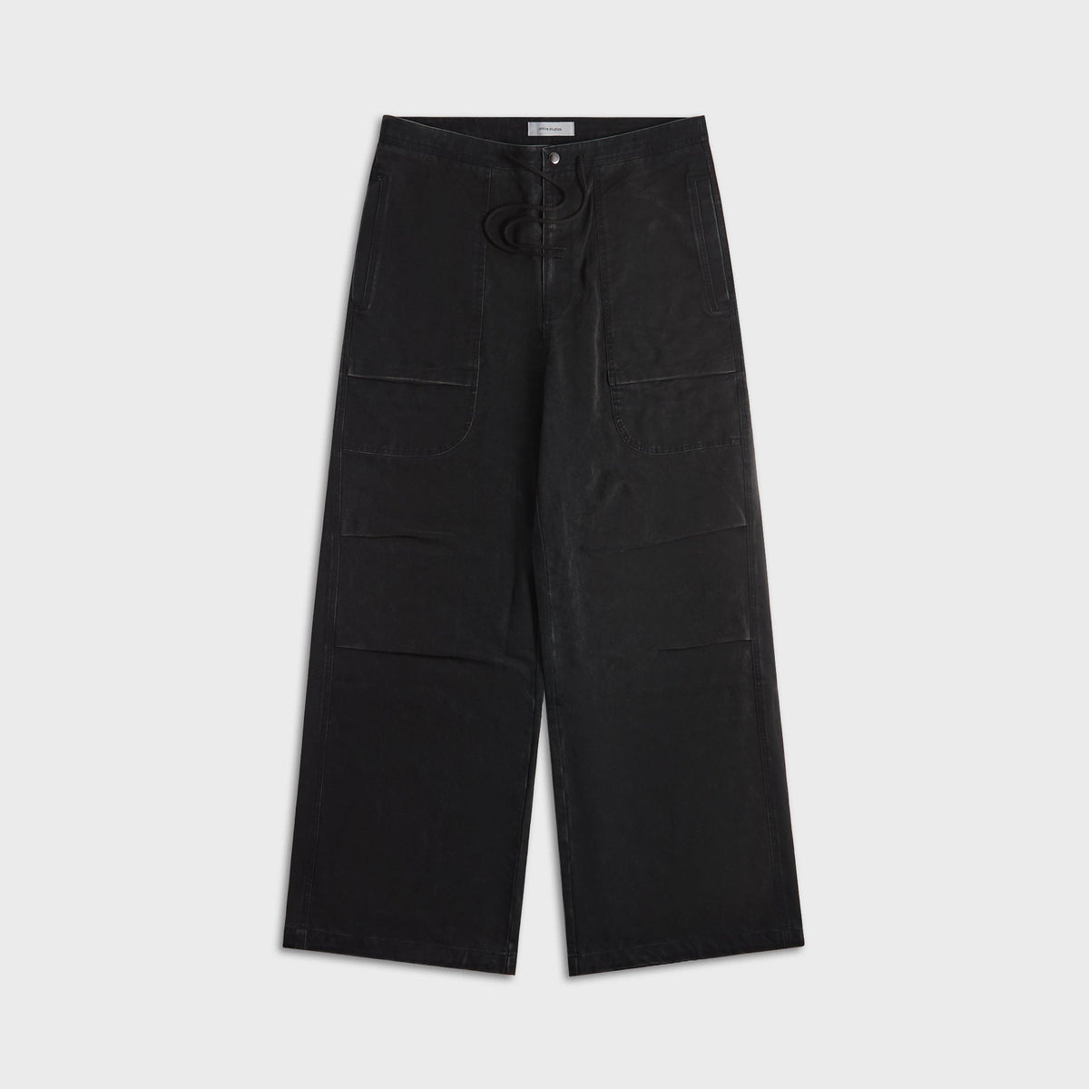 Entire Studios Barren Cargo Pants - Washed Black