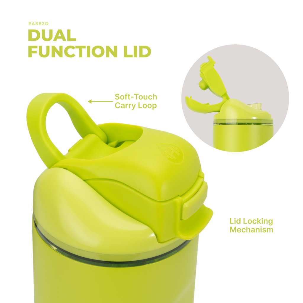 Lemon Lime Ease2o 24oz Dual-Function Lid with Soft-Touch Carry Loop