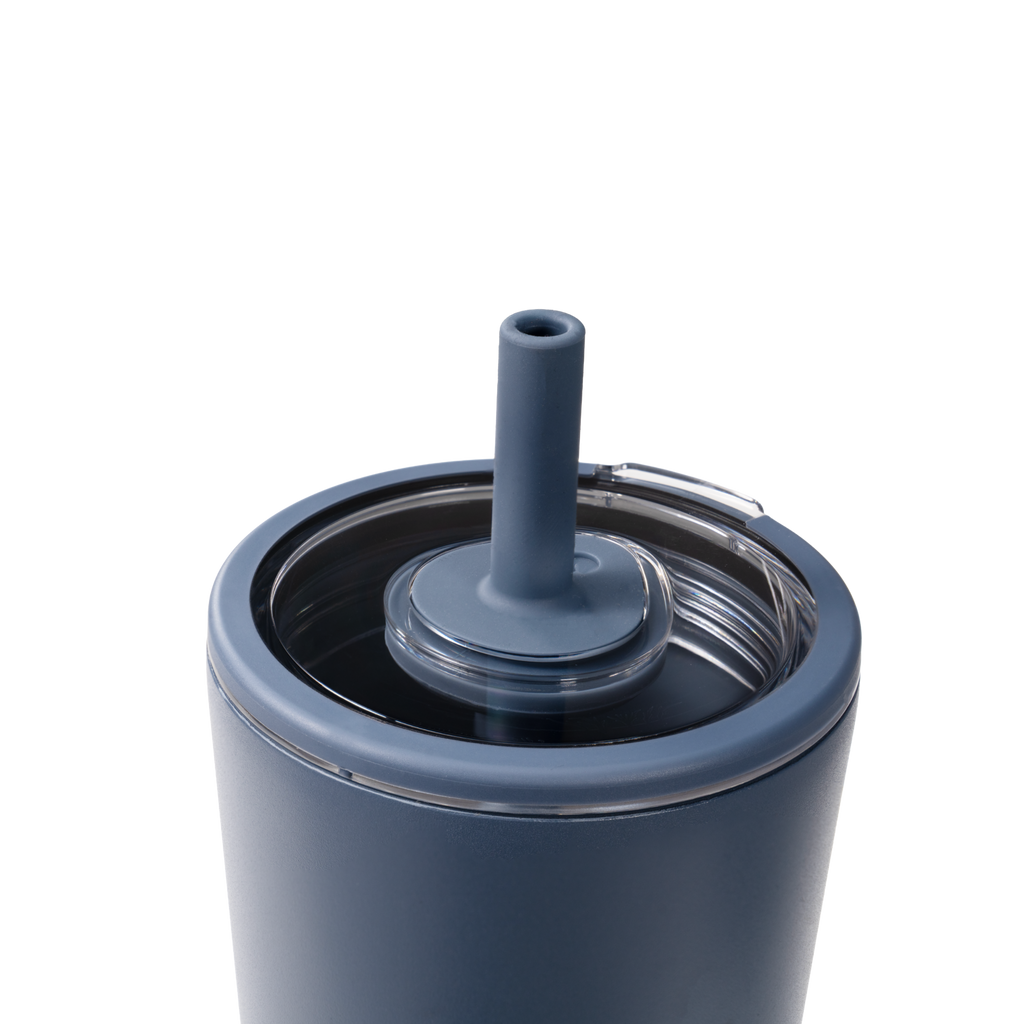 Cascade Everyday Tumbler 14oz with Flexible Straw and Soft-Touch Lid