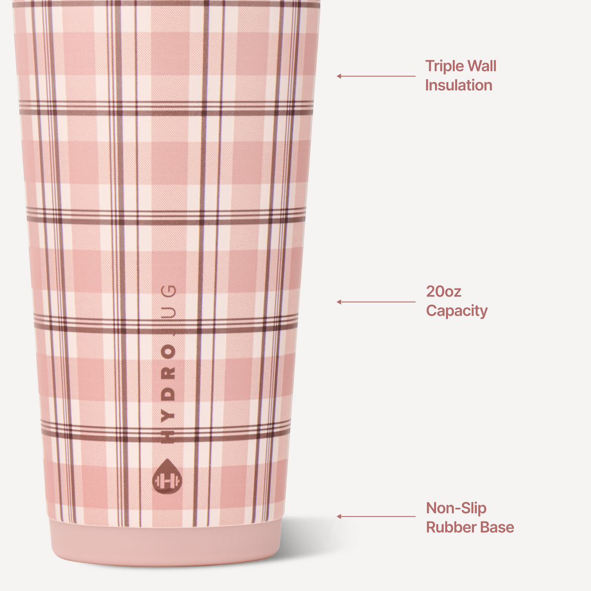 Everyday Tumbler 20oz - Pillow Talk Plaid - image 5