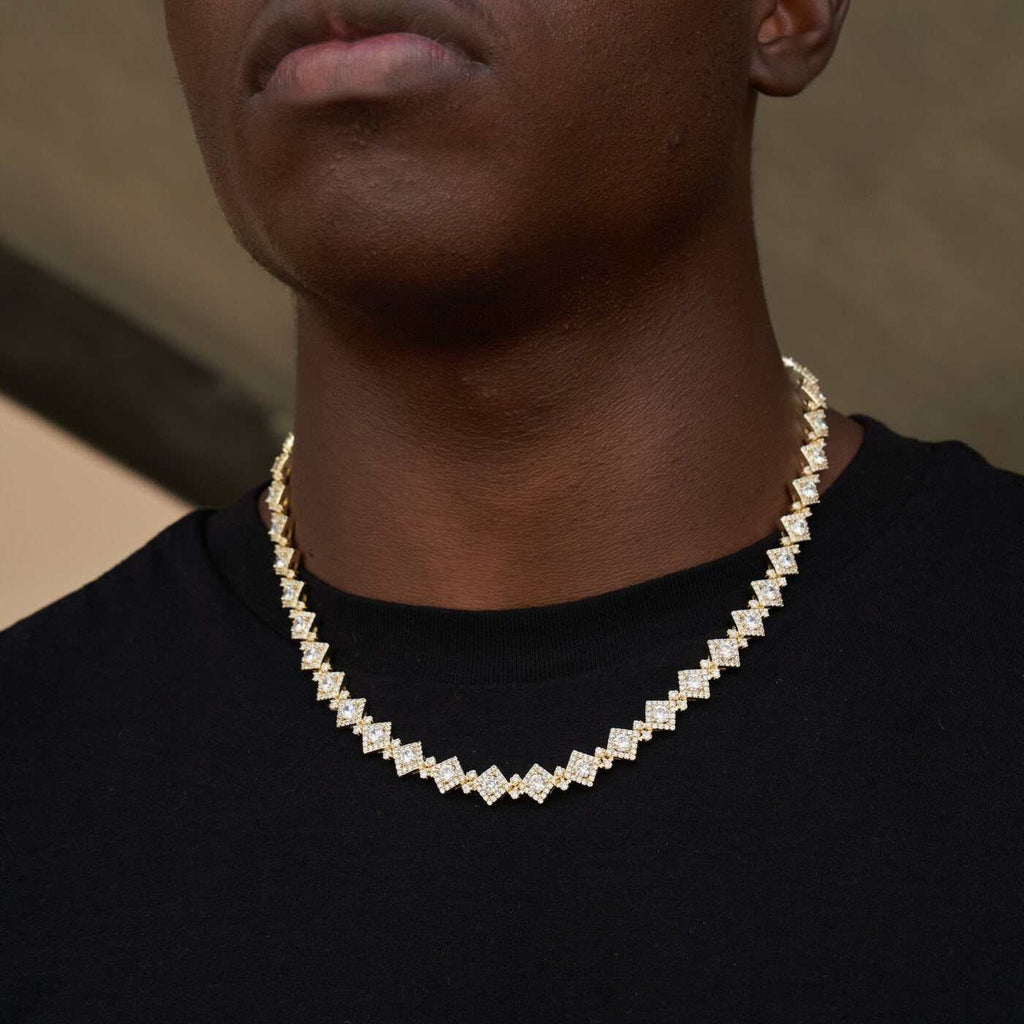 GLD Men Cloister Link Chain in Yellow Gold