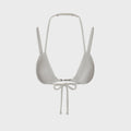 Frankies Bikinis x Jennie Mabel Satin Bikini Top - Moon