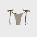 Frankies Bikinis x Jennie Elena Satin Bottom - Marrakesh