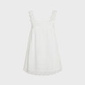Frankies Bikinis Sky Cotton Gauze Babydoll Dress - Fluff