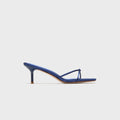Femme LA Maeve Slipper - Nocturnal Blue Satin