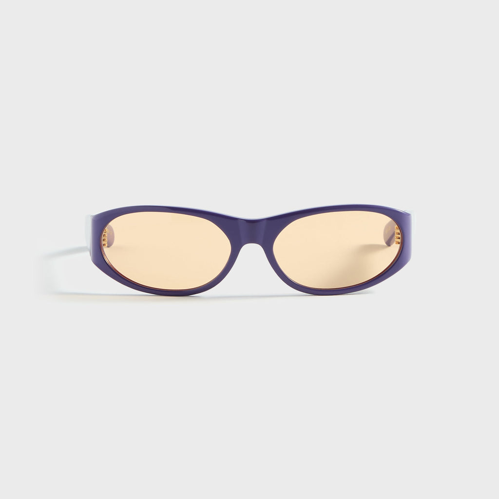 Flatlist Eddie Kyu Sunglasses - Solid Lilac / Orange