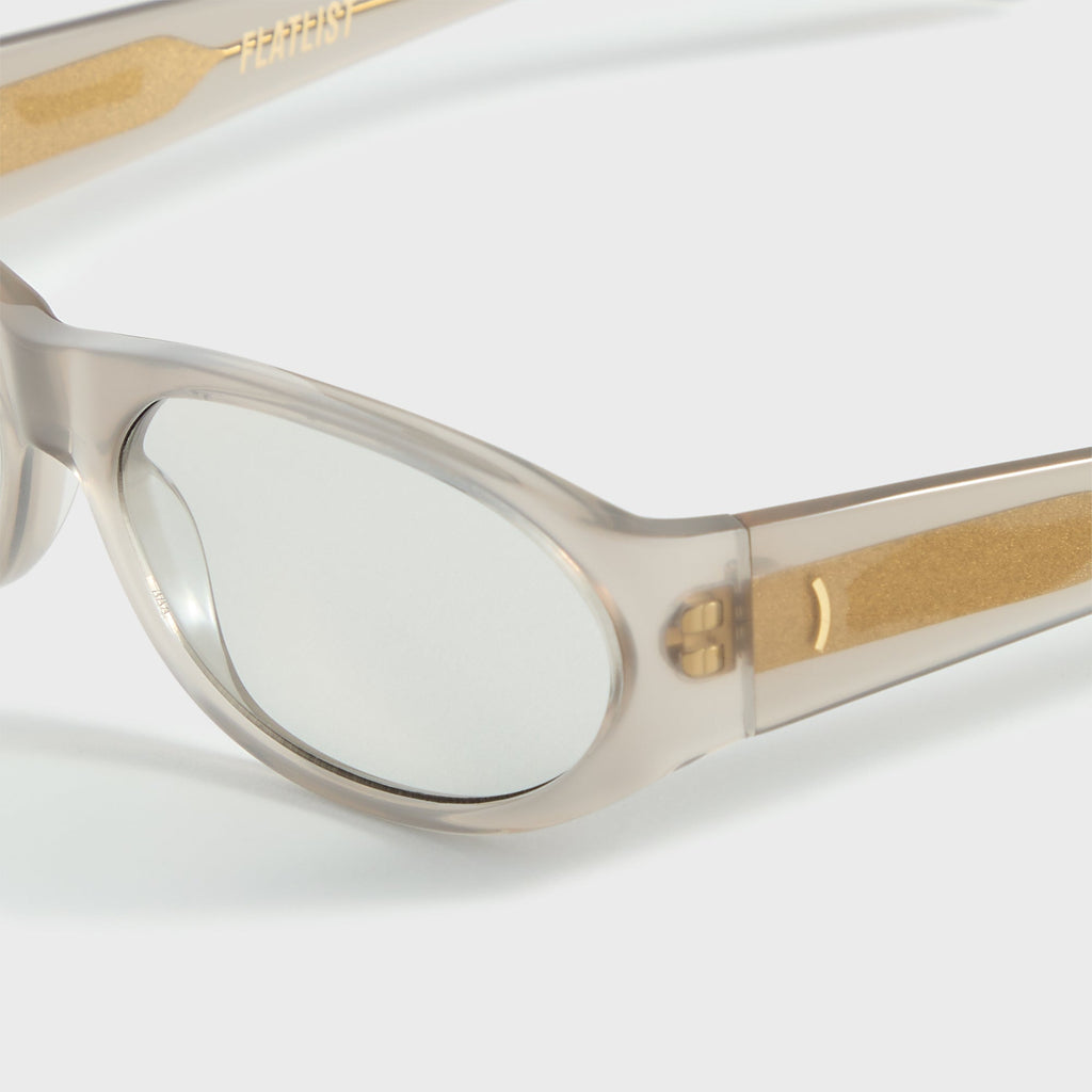 Flatlist Eddie Kyu Sunglasses - Grey / Smoke Blue