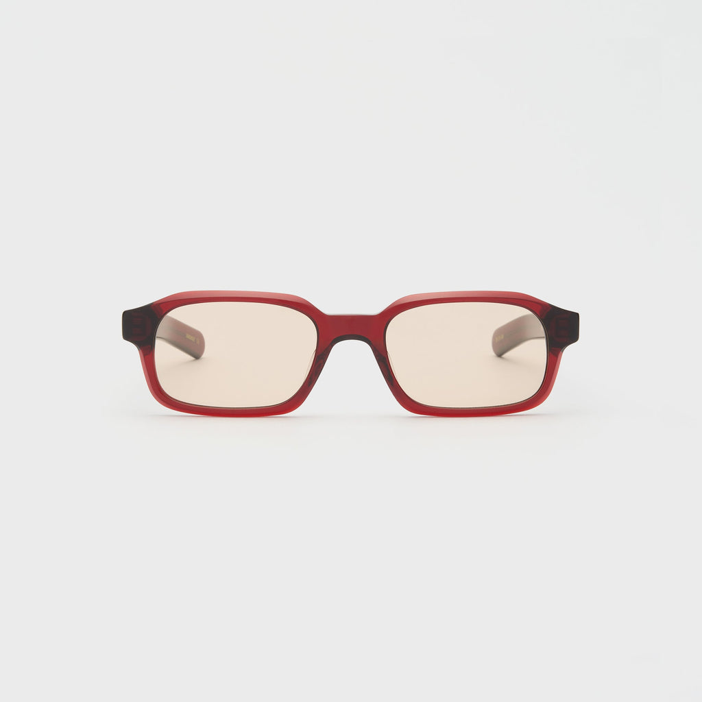 Flatlist Hanky - Crystal Burgundy / Peach Lens