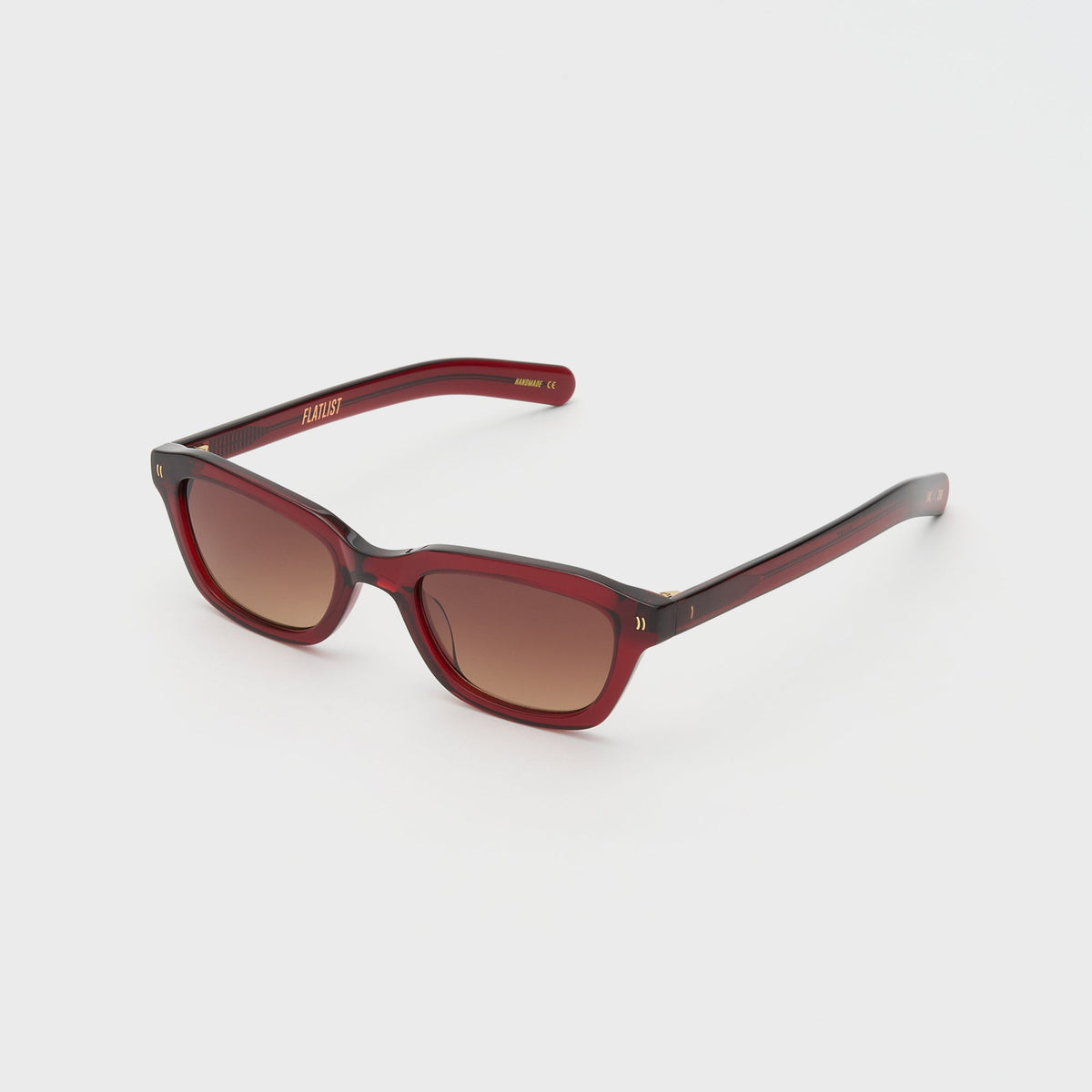 Flatlist Clint - Crystal Burgundy / Brown Gradient Lens