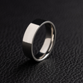 GLD PROMO SETS Flat Band Ring in White Gold - 6mm
