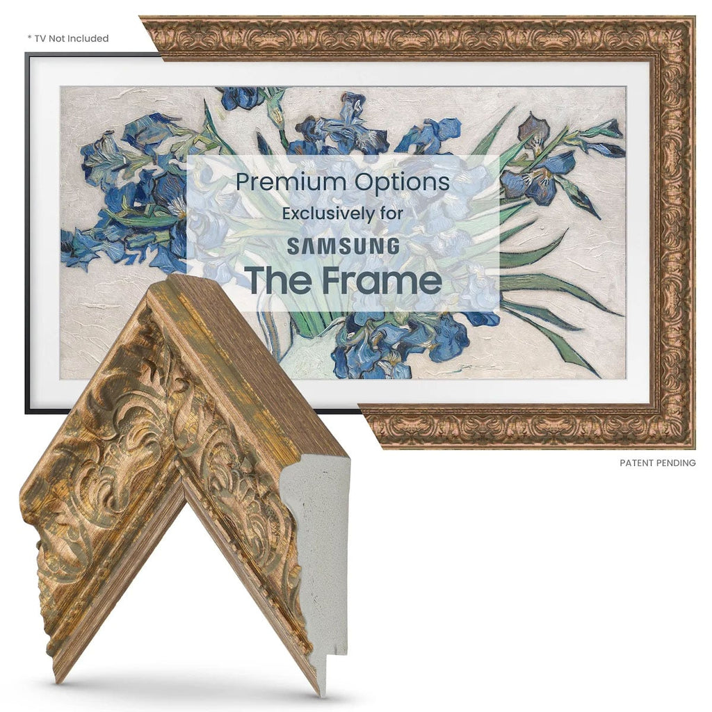 Frame My TV Samsung The Frame 43" Premiere Frame In Tuscan Copper - FRM-SF-P5082-43-2021 - image 2