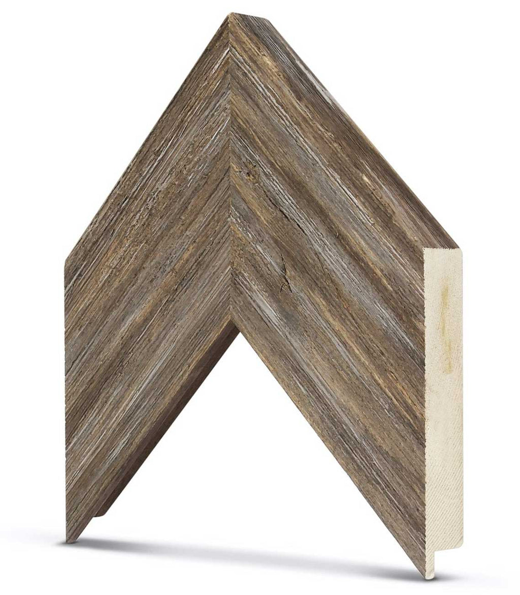 Frame My TV Samsung The Frame  98" Premiere Frame In Distressed Barnwood - FRM-SF-D4130-98-2026 - image 1