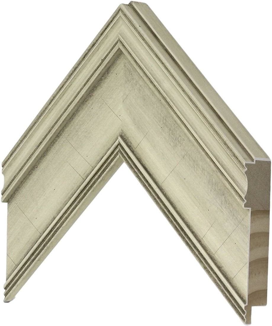 Frame My TV Samsung The Frame  65" Premiere Frame In Antique White - FRM-SF-D5181-65 - image 1