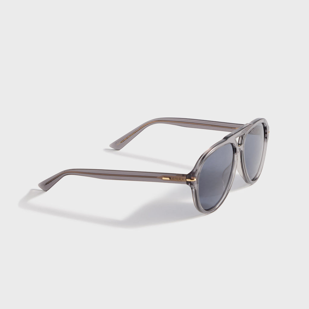 Gucci Aviator Sunglasses - Grey / Blue