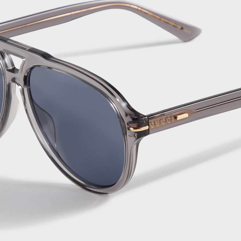 Gucci Aviator Sunglasses - Grey / Blue