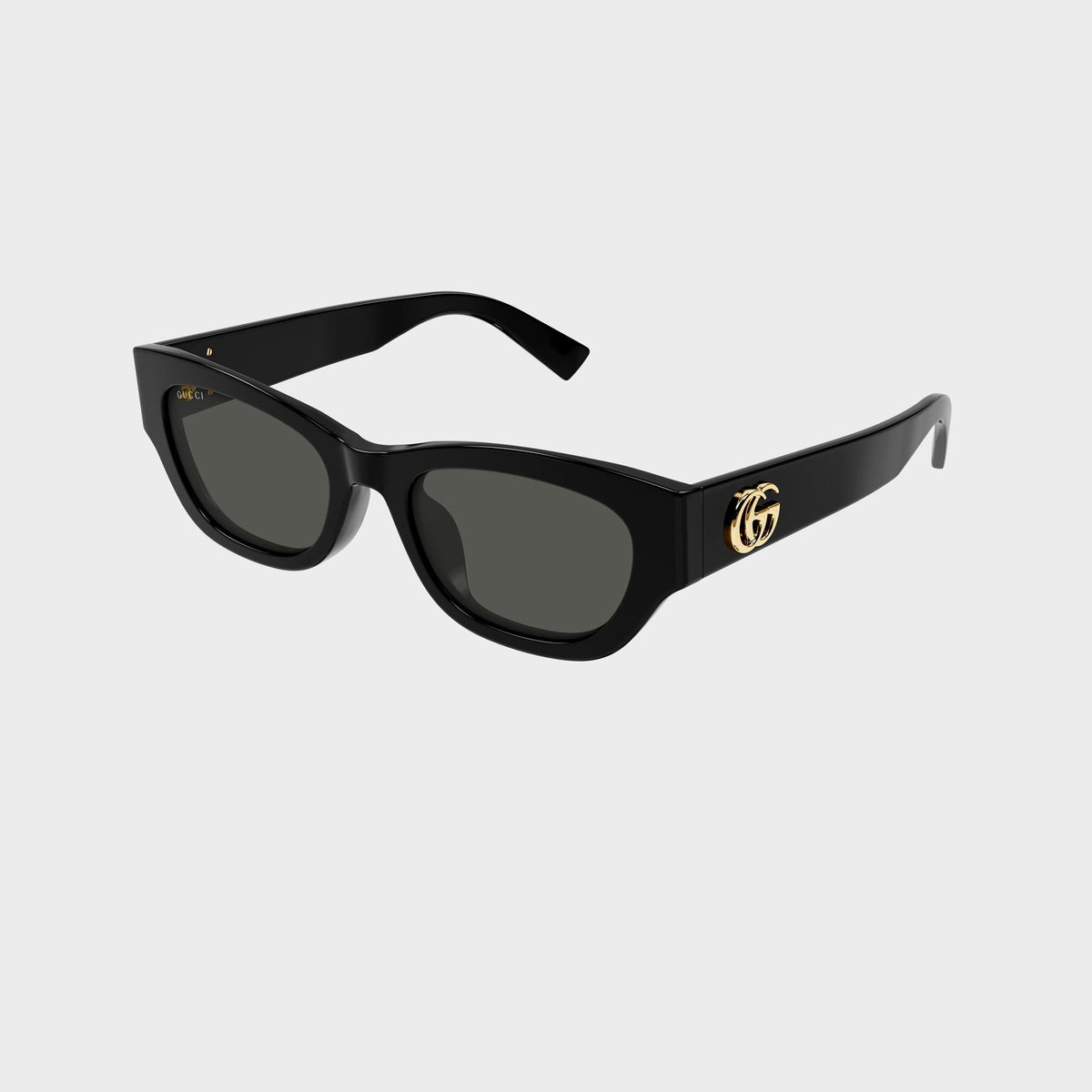 Gucci Square Sunglasses- Black / Grey