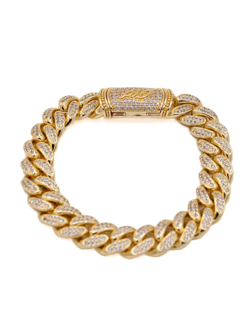 GLD PROMO - WOMEN Nordstrom- Diamond Prong Link Bracelet in Yellow Gold - 12mm