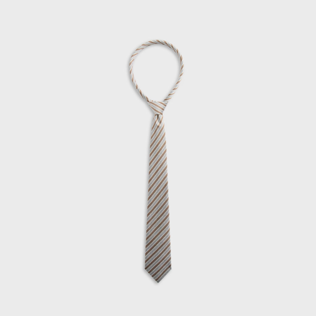 Giorgio Armani & Kith Silk Tie - Concrete