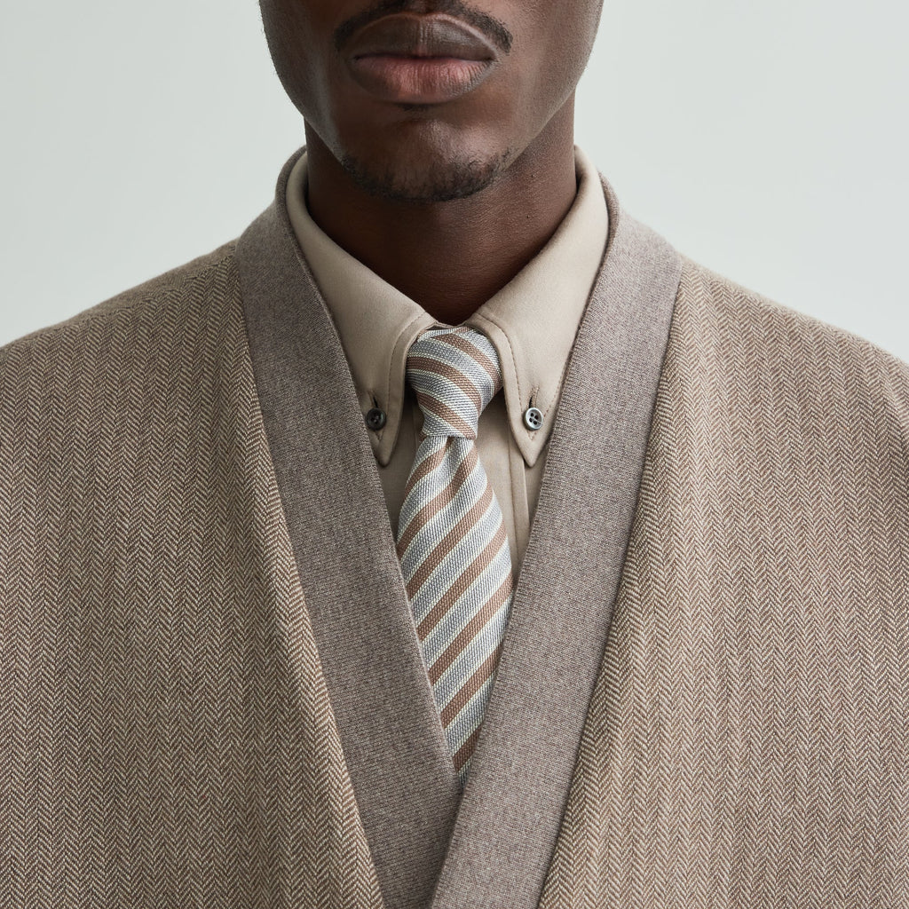 Giorgio Armani & Kith Silk Tie - Concrete
