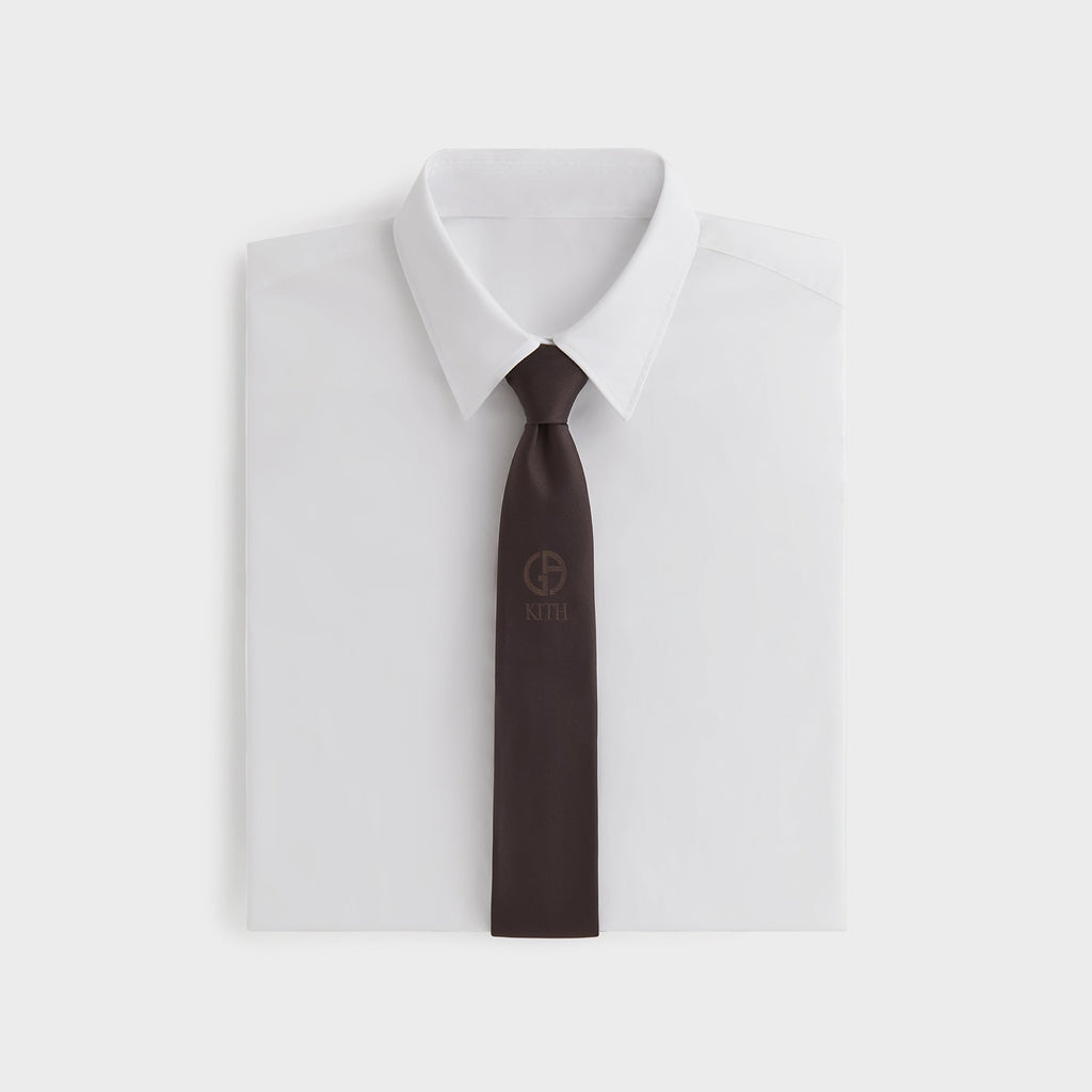 Giorgio Armani &Kin Jaquard Tie - Kindling