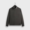 Giorgio Armani &Kin Asymmetrical Zip Front Shirt - Dark Ash