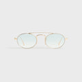 Giorgio Armani & Kith Oval Sunglasses - Titanium