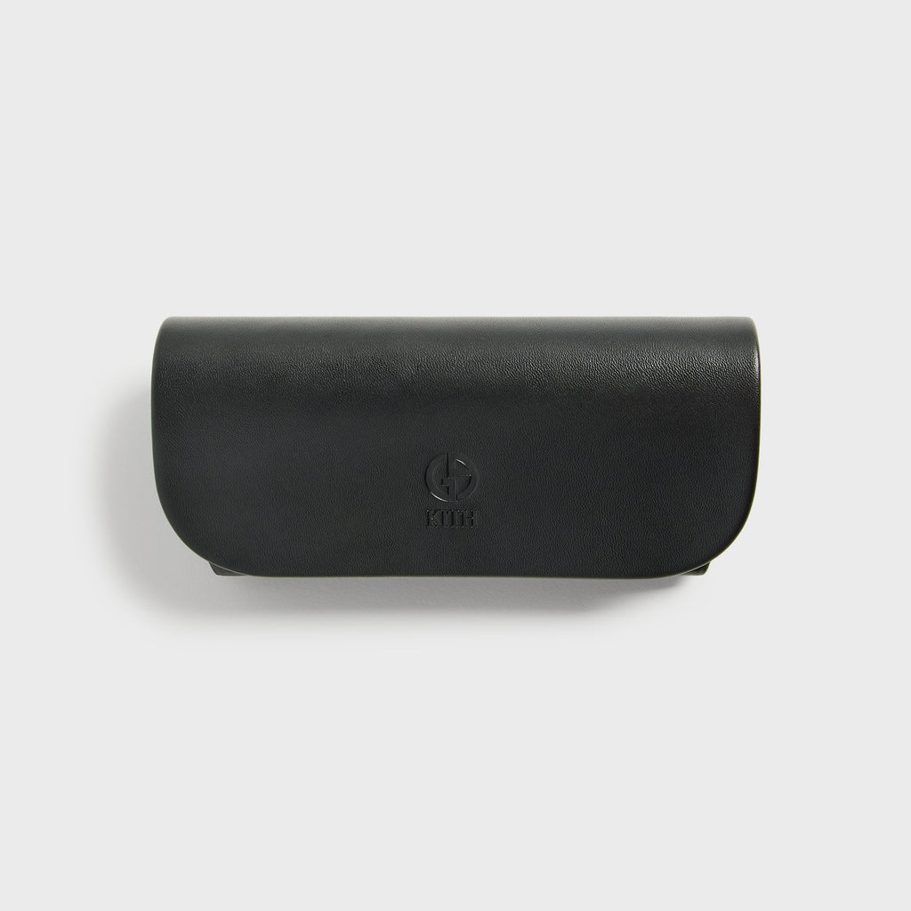 Giorgio Armani & Kith Oval Sunglasses - Titanium